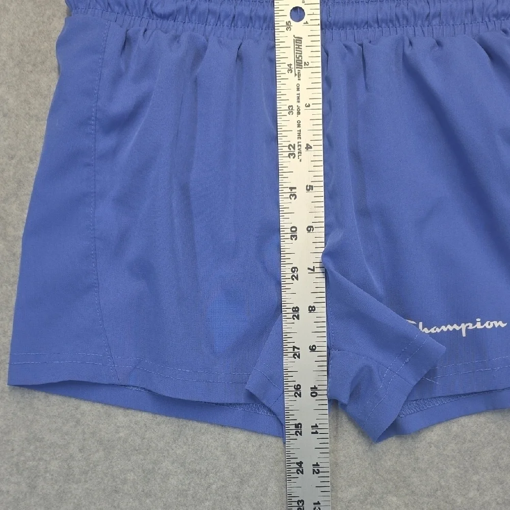 Champion Blue Athletic Running Shorts Lightweight Performance Activewear Size 10